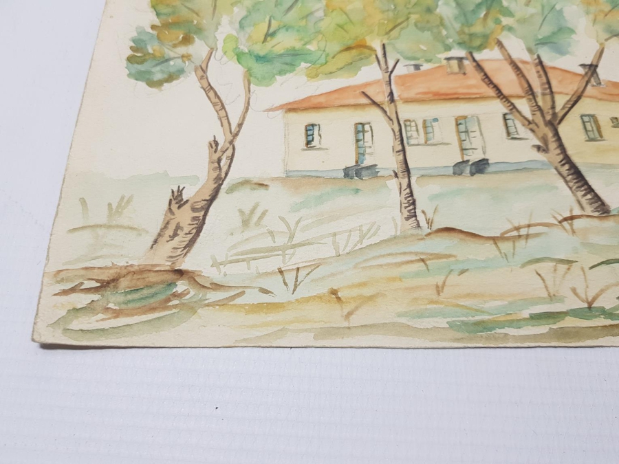 ANTİKA İMZALI SULUBOYA RESİMLER