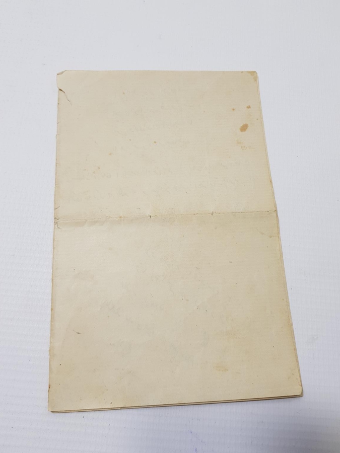 OSMANLI DÖNEMİ EL YAZMA MEKTUP