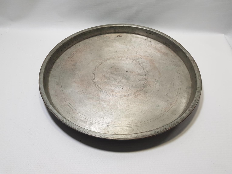 OSMANLI DÖNEMİ ANTEP ERMENİ USTA DAMGALI KAHVE TEPSİSİ