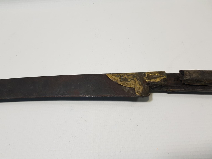 OSMANLI DÖNEMİ USTA DAMGALI ZEYBEK YATAĞANI