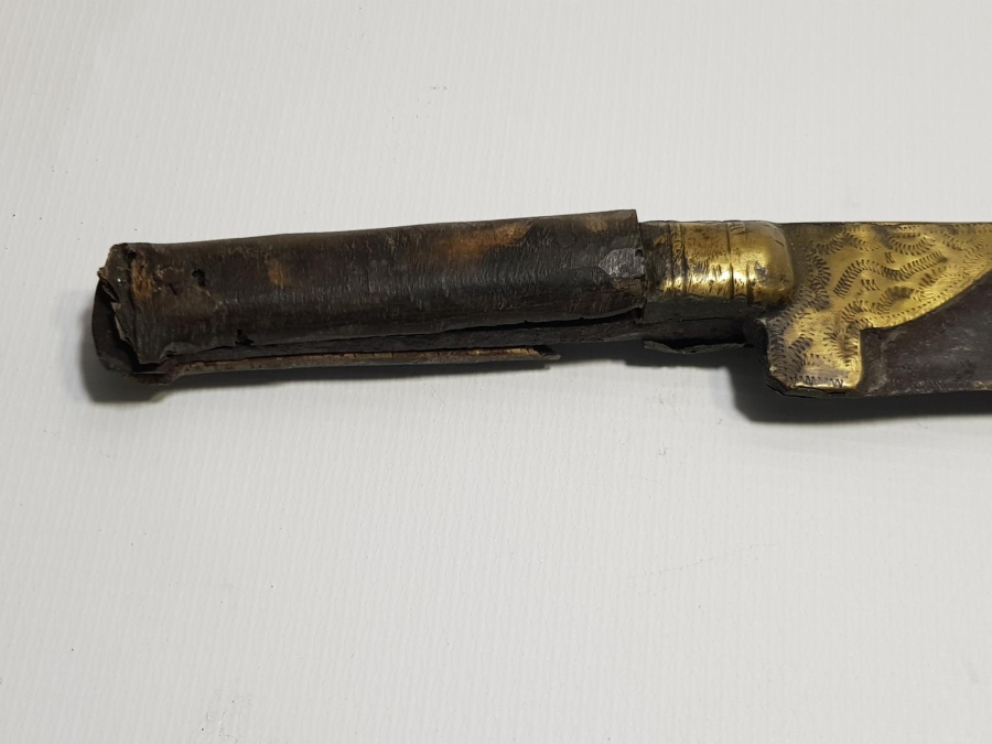 OSMANLI DÖNEMİ USTA DAMGALI ZEYBEK YATAĞANI