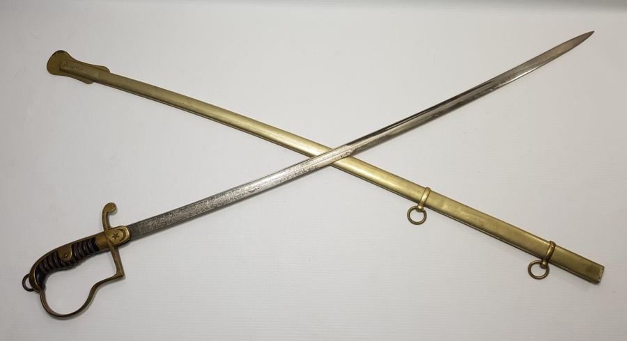 OSMANLI DÖNEMİ GARABEDİAN & MESDJİAN YAPIMI ÇOK NADİR PAŞA KILICI