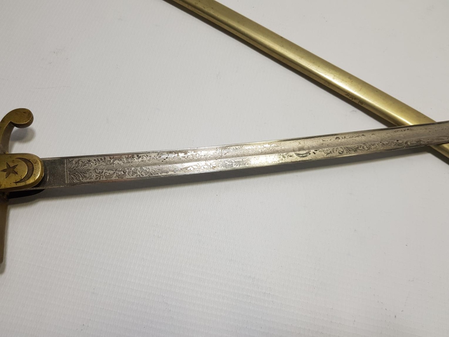 OSMANLI DÖNEMİ GARABEDİAN & MESDJİAN YAPIMI ÇOK NADİR PAŞA KILICI