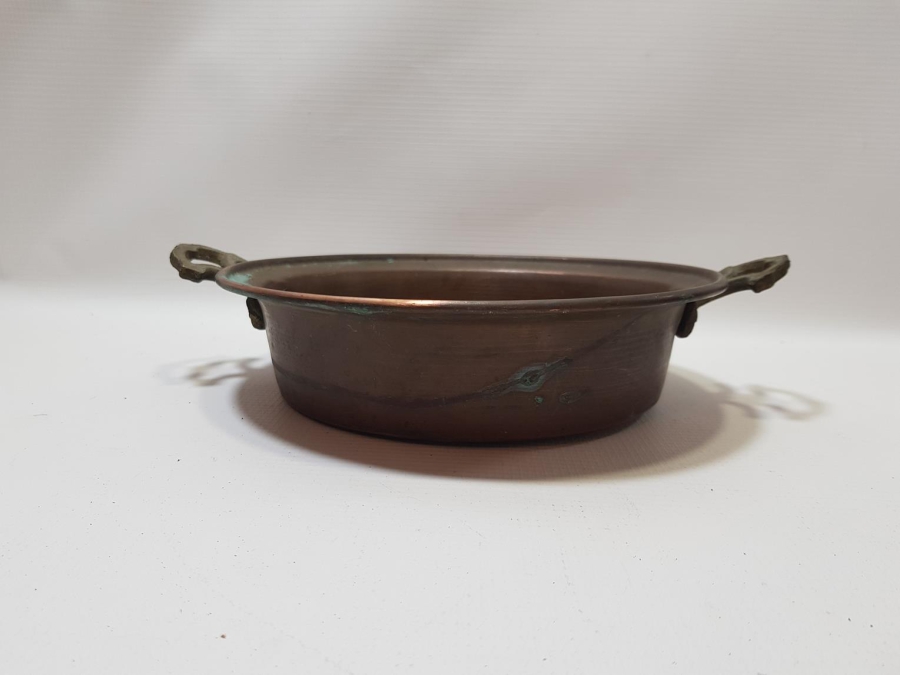 OSMANLI DÖNEMİ BAKIR KAVURMA TAVASI