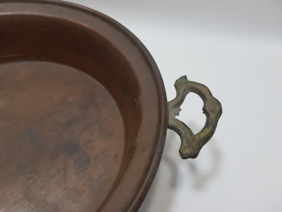 OSMANLI DÖNEMİ BAKIR KAVURMA TAVASI