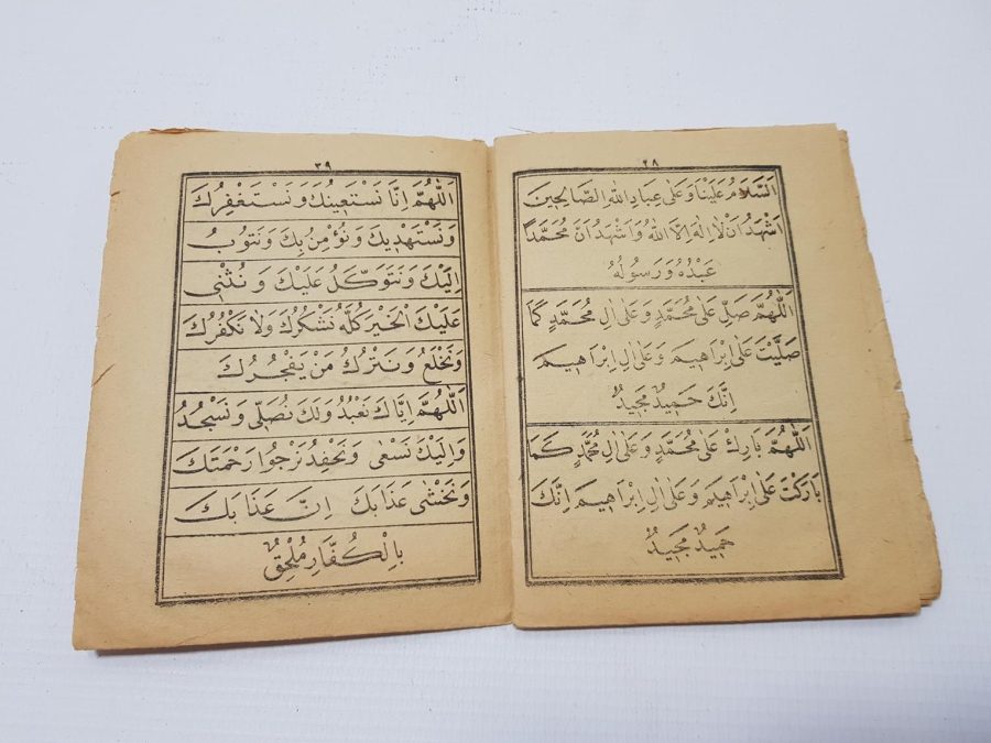 OSMANLICA ELİFBA OKUMA RİSALESİ