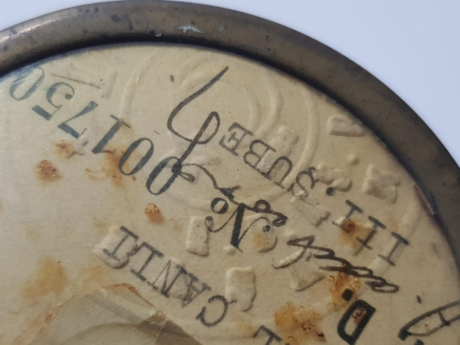 ANTİKA İSTİHBARATÇI POLİS ROZETİ