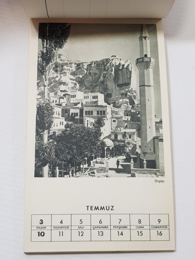 ZİYAD EBÜZZİYA 1949 TARİHLİ HAFTALIK TAKVİM