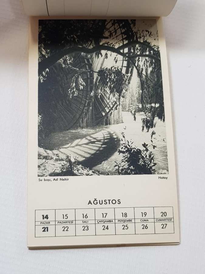 ZİYAD EBÜZZİYA 1949 TARİHLİ HAFTALIK TAKVİM