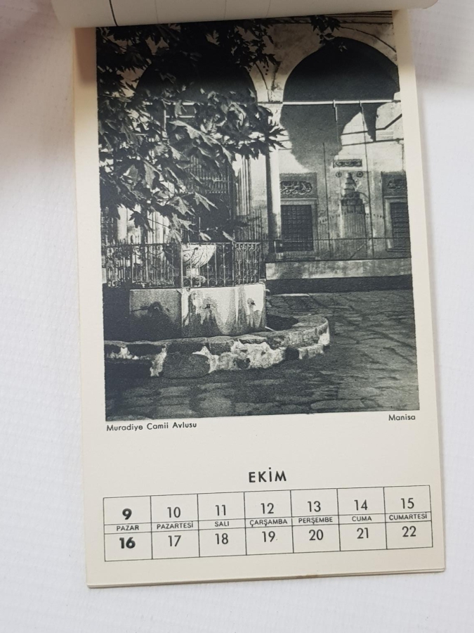 ZİYAD EBÜZZİYA 1949 TARİHLİ HAFTALIK TAKVİM