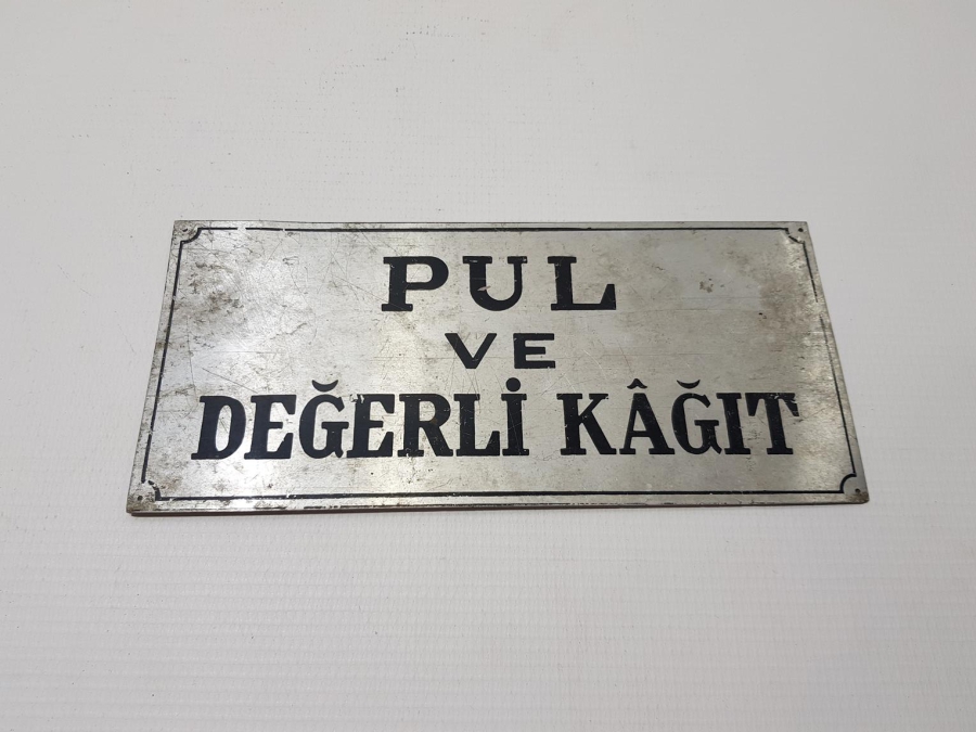 ANTİKA PUL VE DEĞERLİ KAĞIT TABELASI