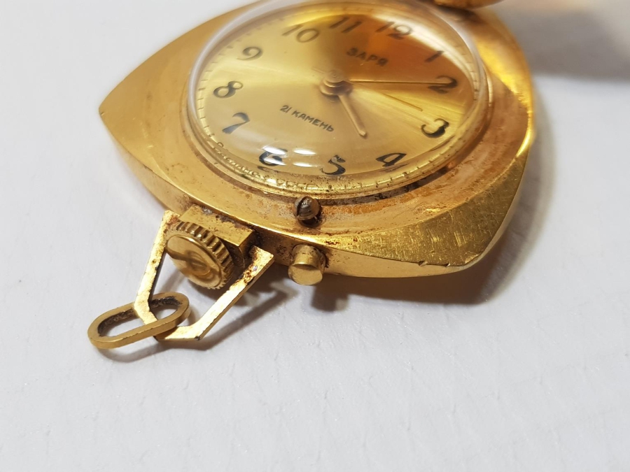 ALTIN KAPLAMA KOLYE SAAT