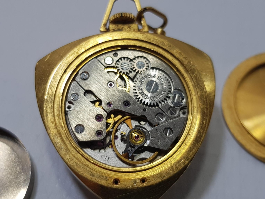 ALTIN KAPLAMA KOLYE SAAT