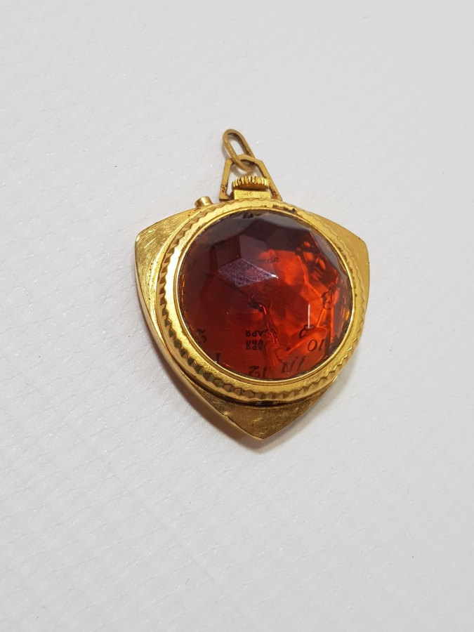 ALTIN KAPLAMA KOLYE SAAT