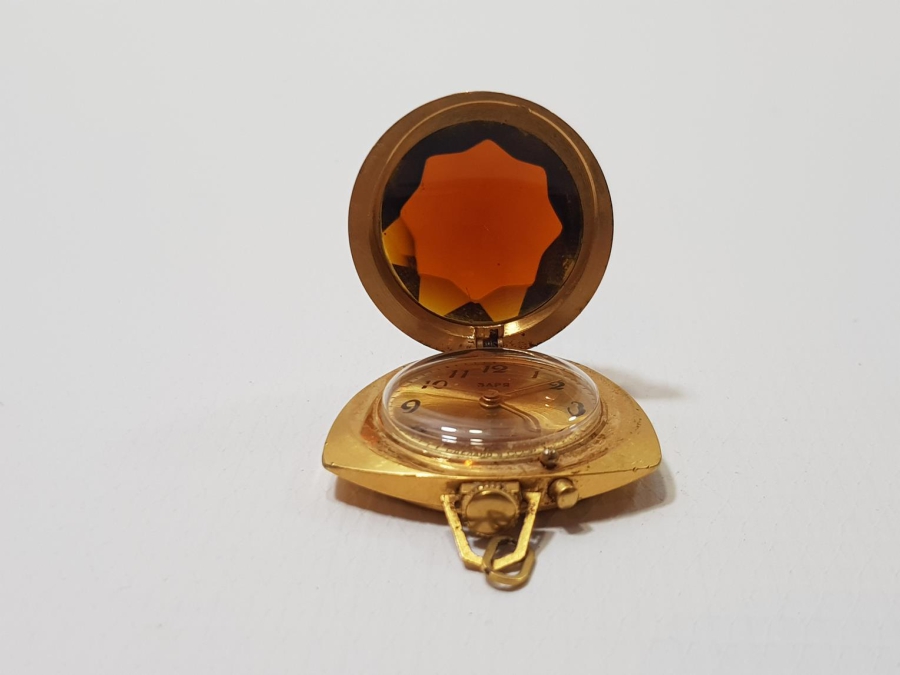 ALTIN KAPLAMA KOLYE SAAT