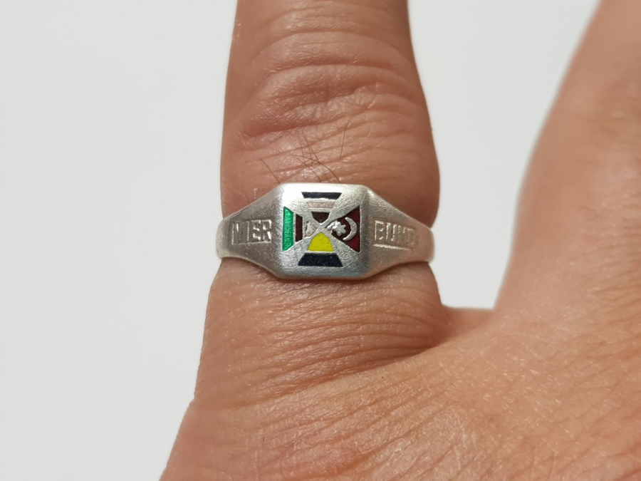 1. DÜNYA SAVAŞI İTTİFAK GÜMÜŞ YÜZÜK