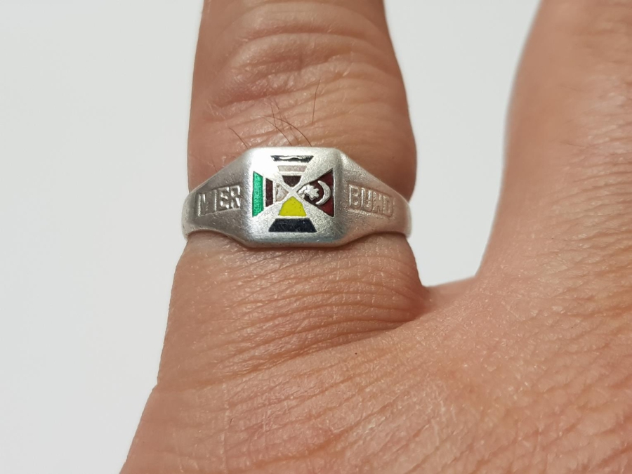 1. DÜNYA SAVAŞI İTTİFAK GÜMÜŞ YÜZÜK