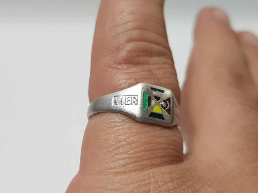 1. DÜNYA SAVAŞI İTTİFAK GÜMÜŞ YÜZÜK