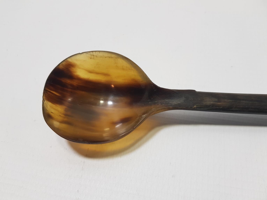 OSMANLI DÖNEMİ TEKKE İŞİ BOYNUZ KAŞIK