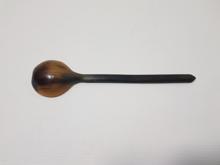 OSMANLI DÖNEMİ TEKKE İŞİ BOYNUZ KAŞIK