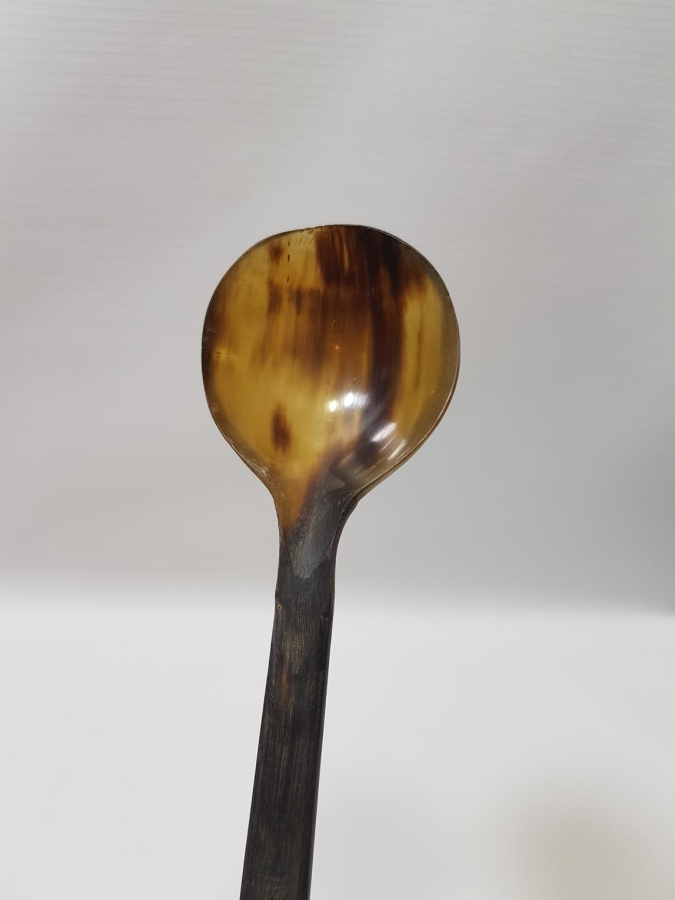 OSMANLI DÖNEMİ TEKKE İŞİ BOYNUZ KAŞIK