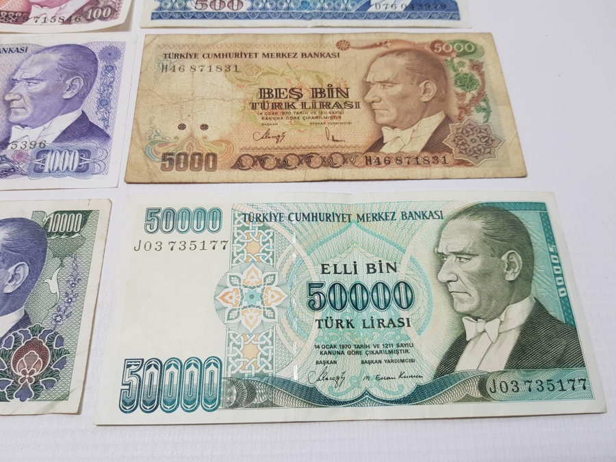 ANTİKA KAĞIT PARA LOTU