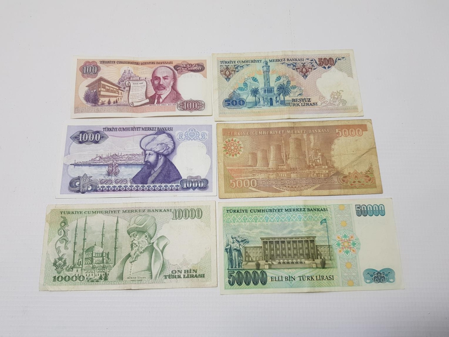 ANTİKA KAĞIT PARA LOTU