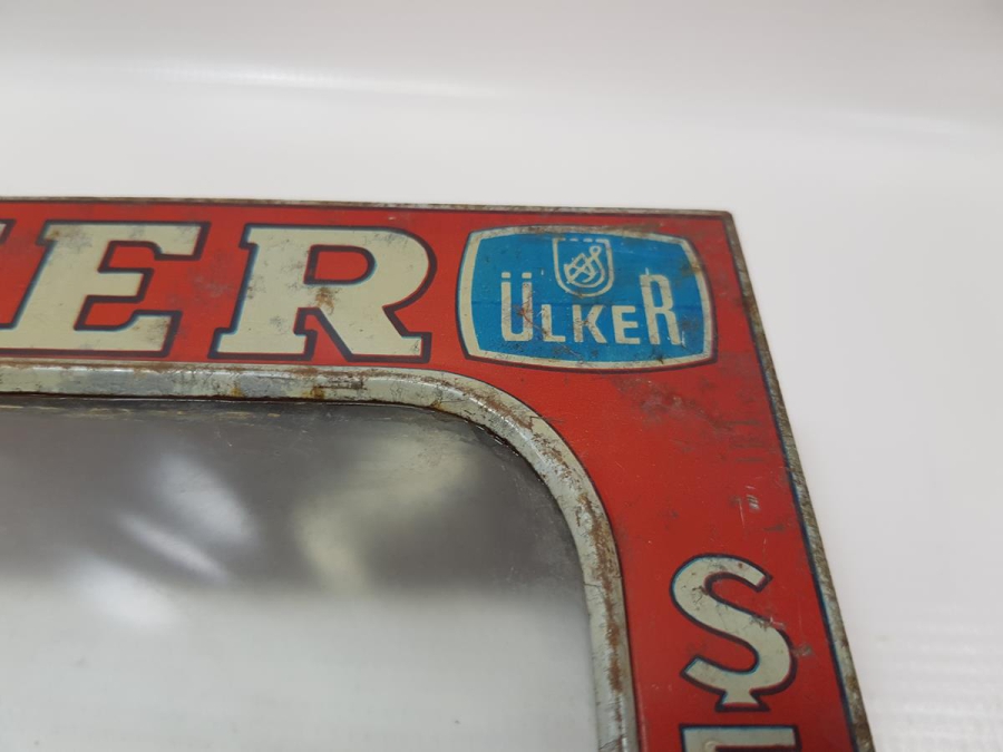 ESKİ BAKKALİYE: ÜLKER BİSKÜVİLERİ KUTUSU KAPAĞI