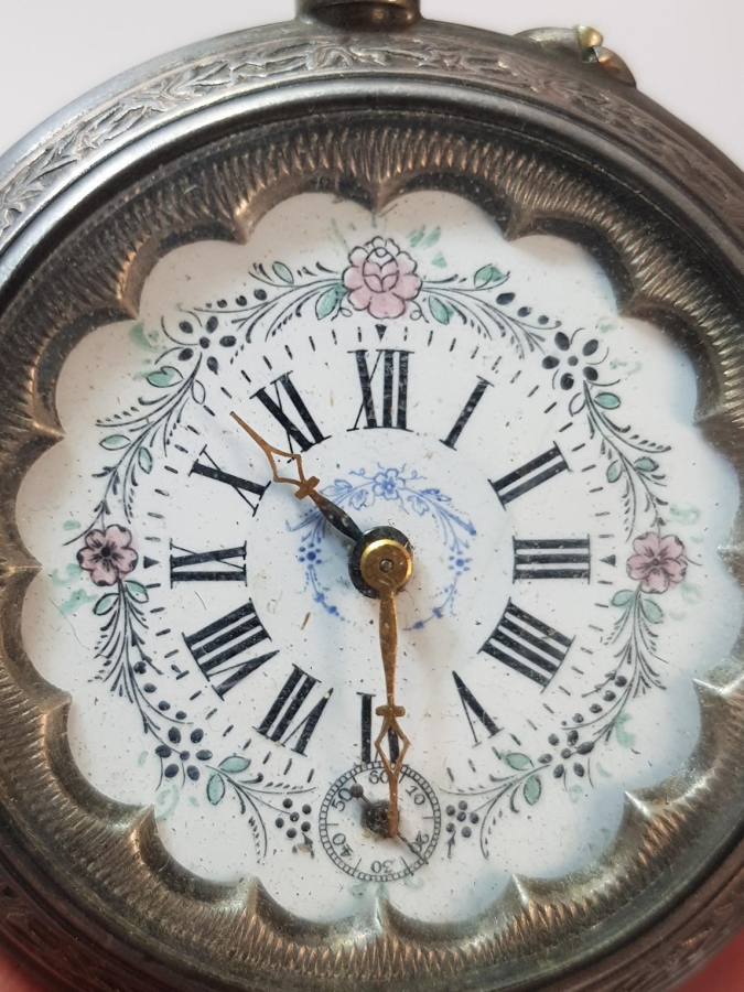 OSMANLI DÖNEMİ GÜMÜŞ CEP SAATİ