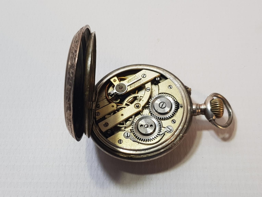 OSMANLI DÖNEMİ GÜMÜŞ CEP SAATİ