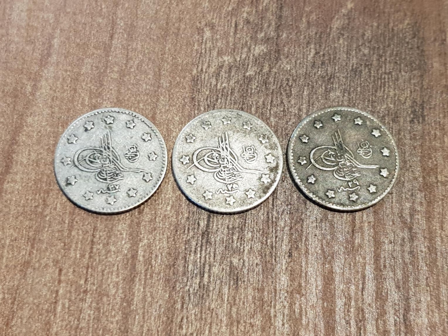 OSMANLI DÖNEMİ GÜMÜŞ 1 KURUŞ MECİDİYE LOTU