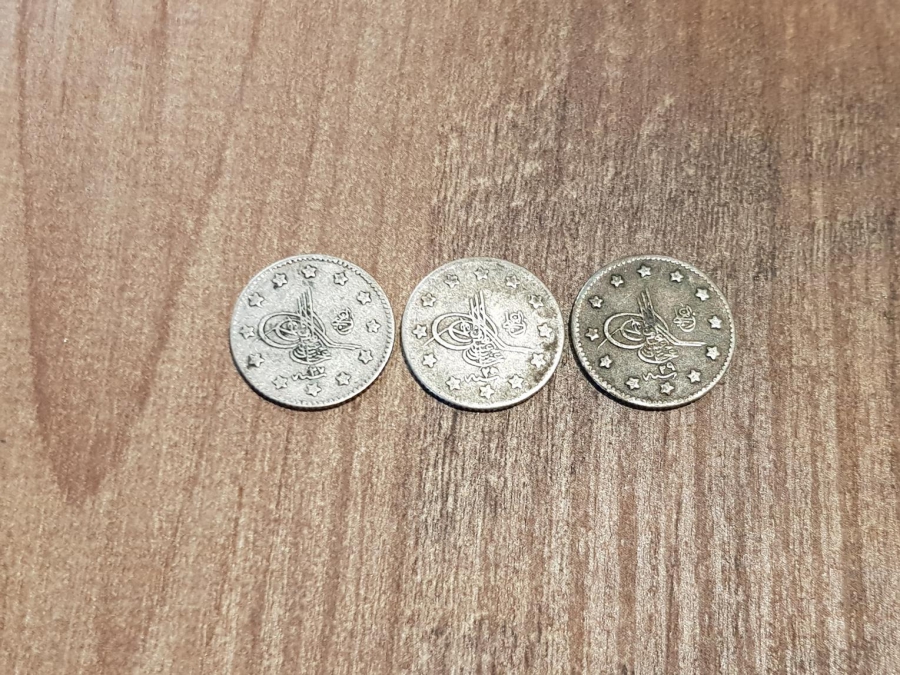 OSMANLI DÖNEMİ GÜMÜŞ 1 KURUŞ MECİDİYE LOTU