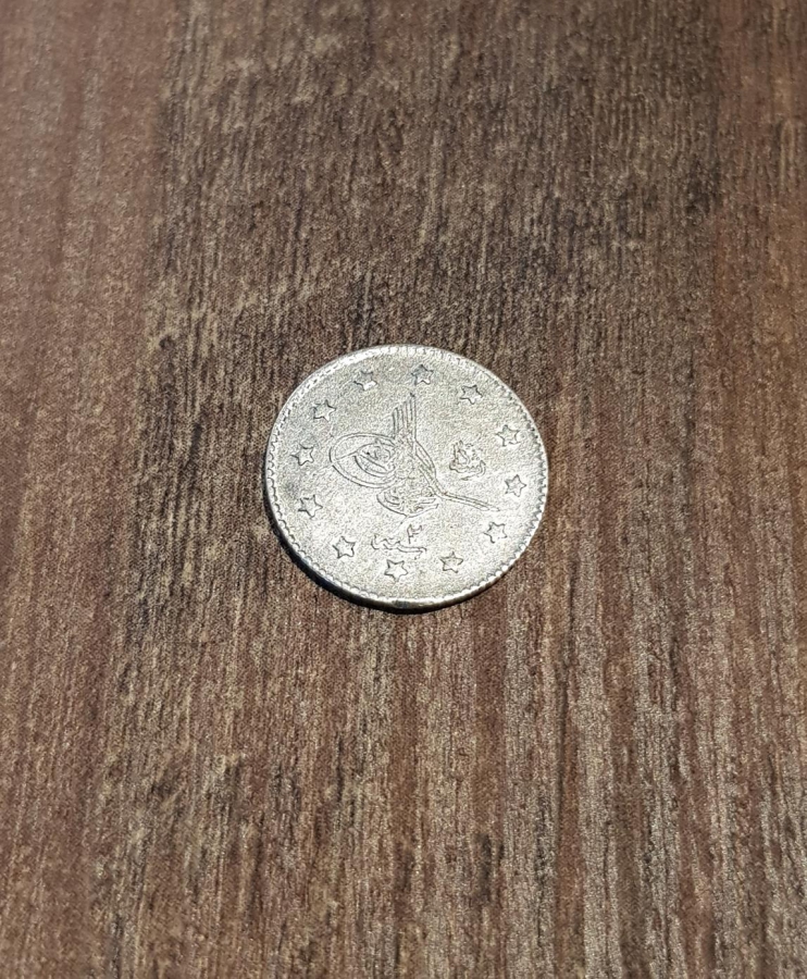 SULTAN MEHMED REŞAD DÖNEMİ GÜMÜŞ 1 KURUŞ