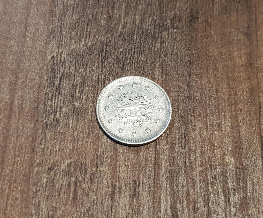SULTAN MEHMED REŞAD DÖNEMİ GÜMÜŞ 1 KURUŞ