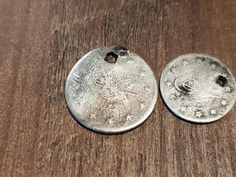 SULTAN ABDÜLHAMİD DÖNEMİ GÜMÜŞ 1 KURUŞ VE 2 KURUŞ LOTU