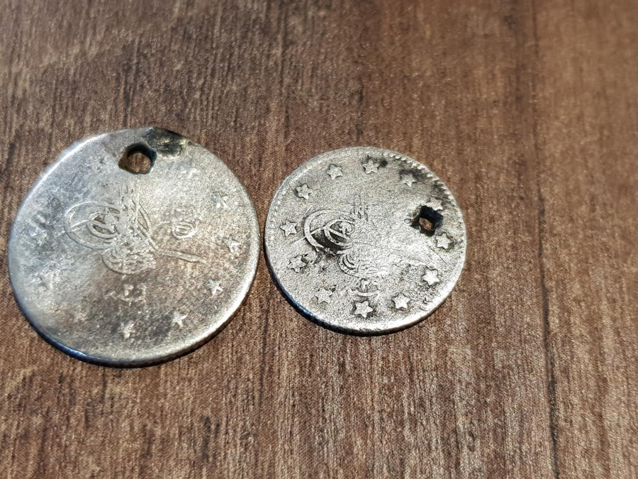 SULTAN ABDÜLHAMİD DÖNEMİ GÜMÜŞ 1 KURUŞ VE 2 KURUŞ LOTU