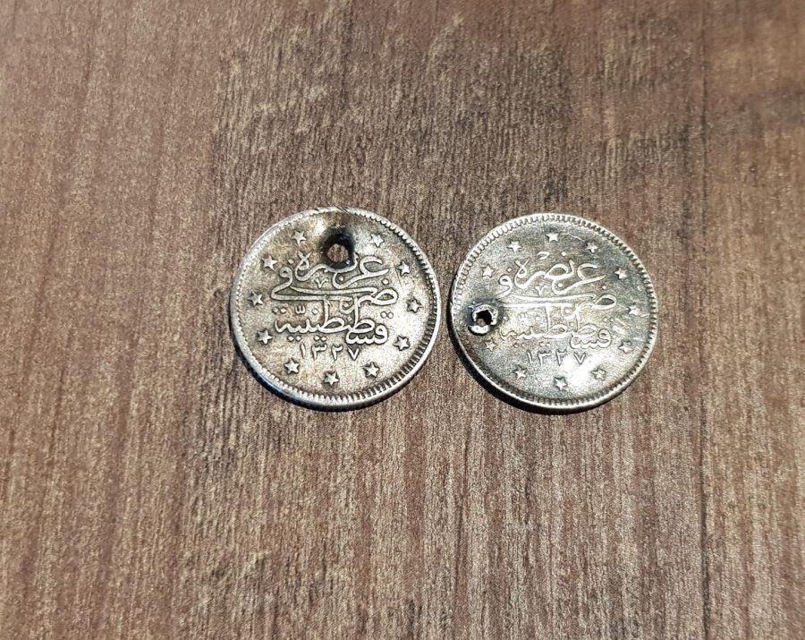 SULTAN MEHMED REŞAD DÖNEMİ GÜMÜŞ 2 KURUŞLAR