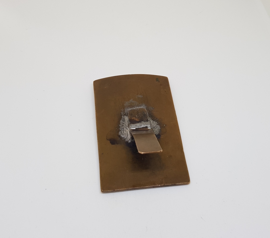 1921 ANKARA ANLAŞMASI GAZİ MÜŞİR MUSTAFA KEMAL PAŞA PLAKET MADALYA