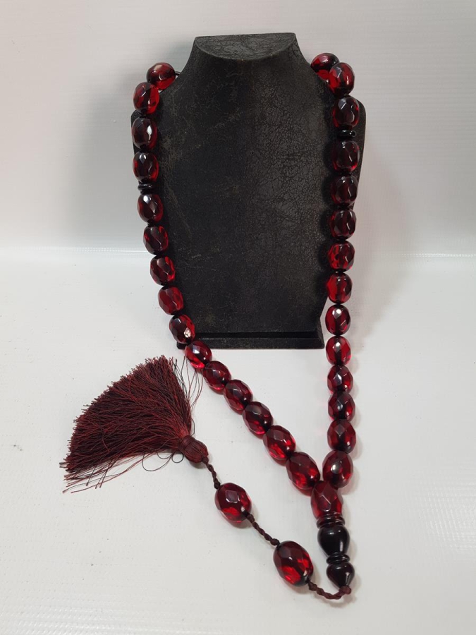 DEV BOY SIKMA KEHRİBAR TESPİH