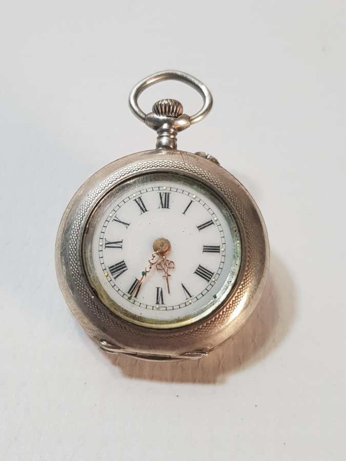 OSMANLI DÖNEMİ GÜMÜŞ ZENNE CEP SAATİ