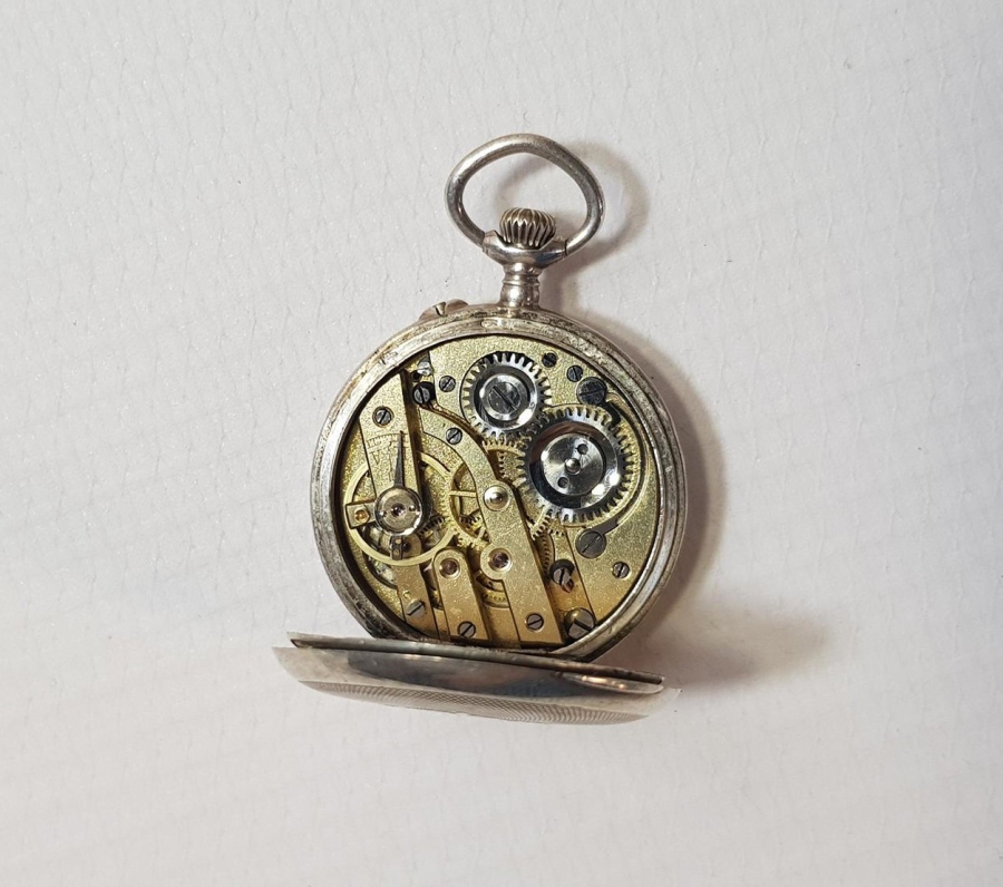 OSMANLI DÖNEMİ GÜMÜŞ ZENNE CEP SAATİ