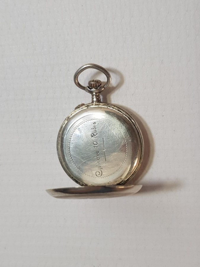 OSMANLI DÖNEMİ GÜMÜŞ ZENNE CEP SAATİ