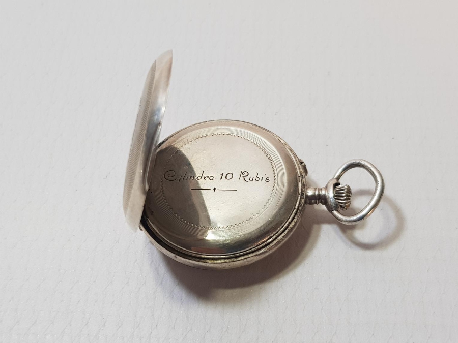 OSMANLI DÖNEMİ GÜMÜŞ ZENNE CEP SAATİ