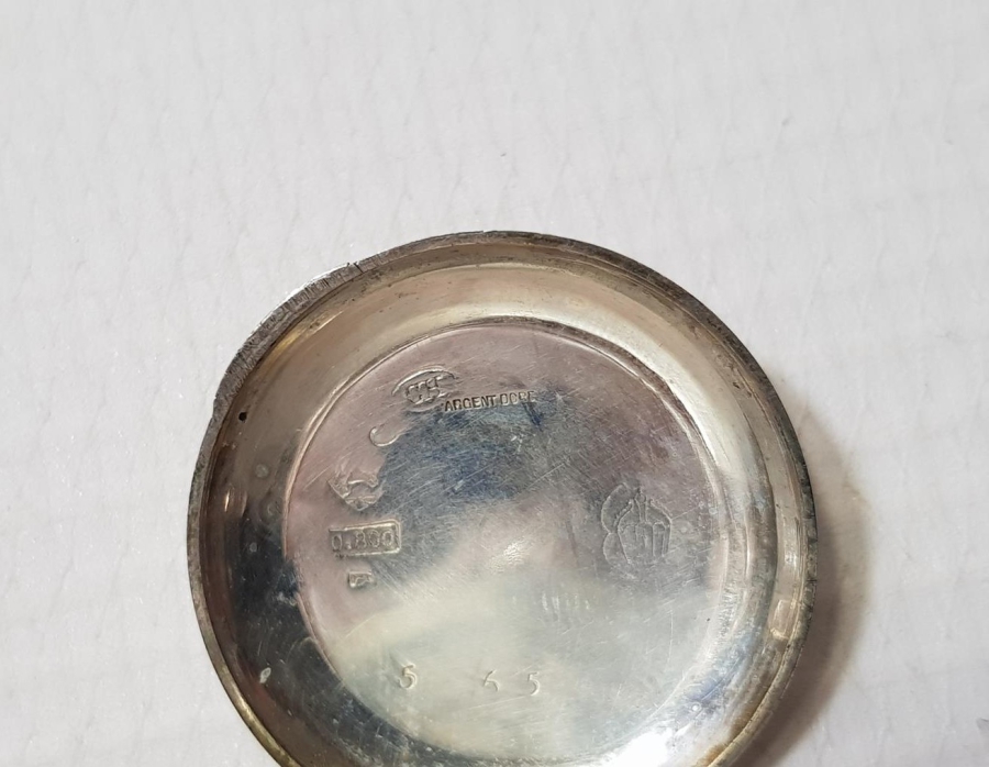 OSMANLI DÖNEMİ GÜMÜŞ ZENNE CEP SAATİ