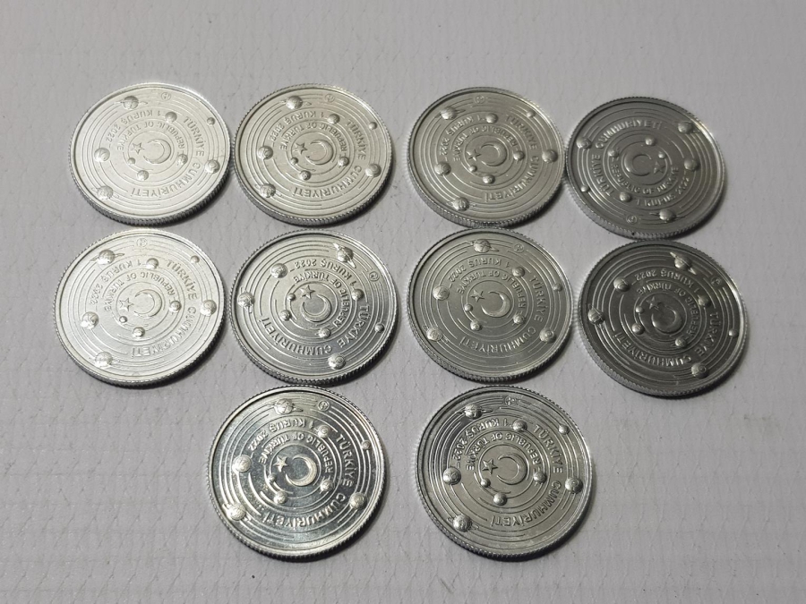 2022 GEZEGENLER SERİSİ HATIRA PARA SETİ