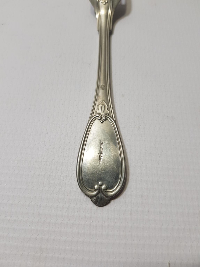 OSMANLI DÖNEMİ ASLANLAR PAZARI MAMULATI YAZILI ÇATAL TAKIMI