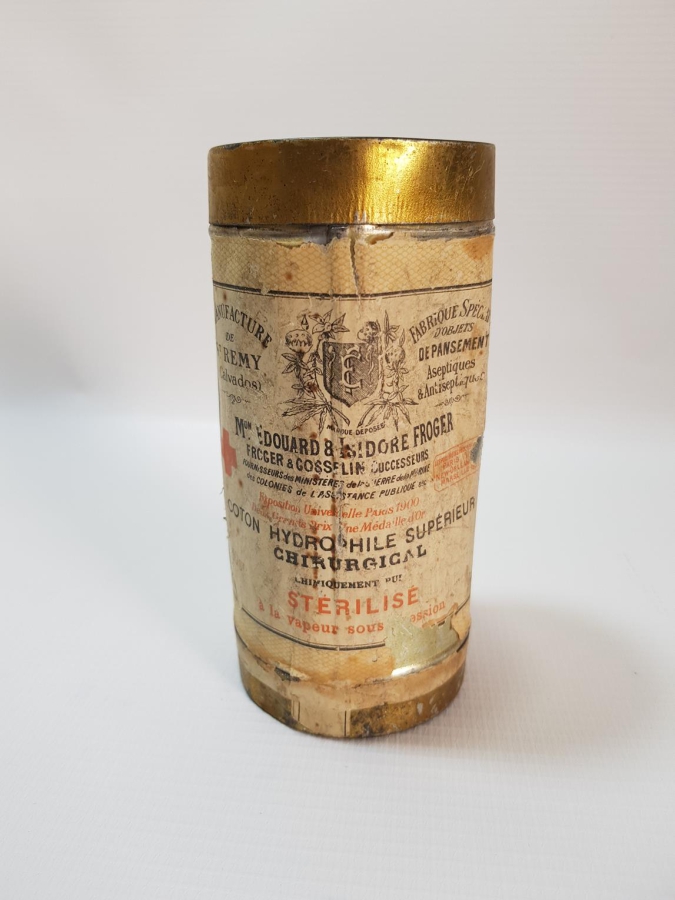 1. DÜNYA SAVAŞI DÖNEMİ ORİJİNAL KUTUSUNDA SARGI BEZİ