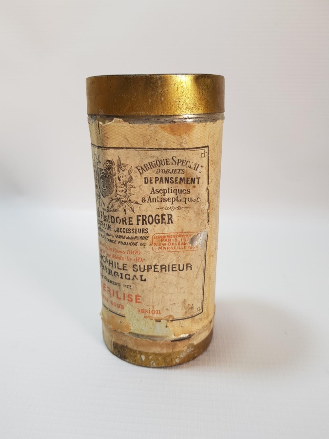 1. DÜNYA SAVAŞI DÖNEMİ ORİJİNAL KUTUSUNDA SARGI BEZİ