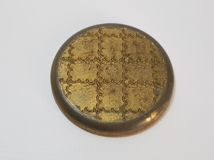 ANTİKA AHŞAP BARDAK ALTLIĞI