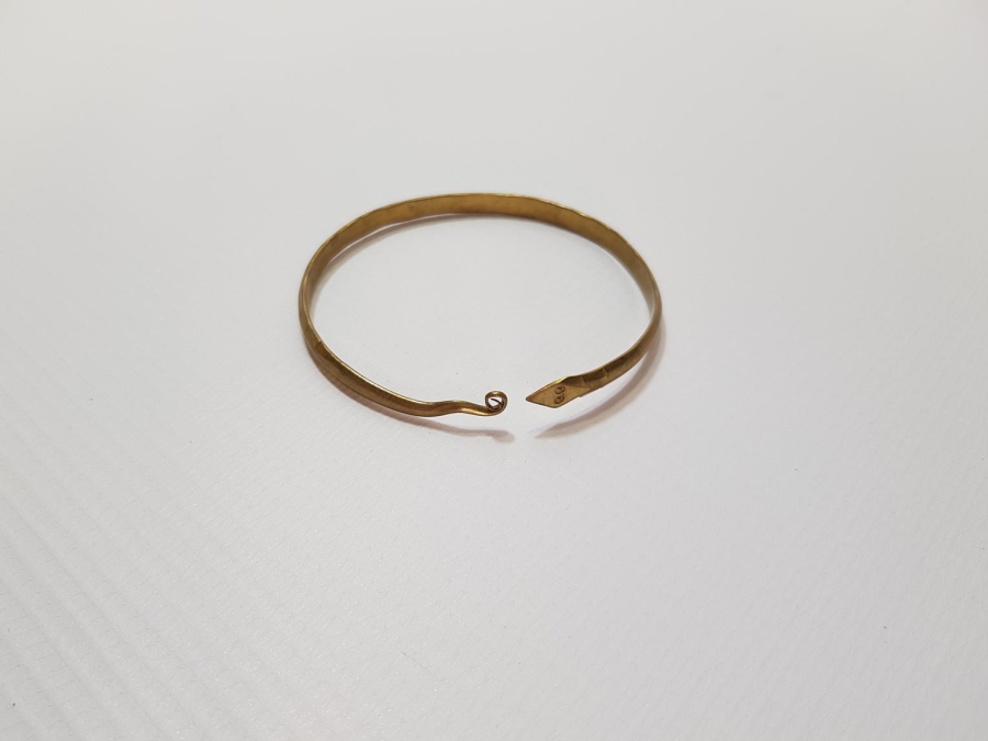 OSMANLI DÖNEMİ YILAN FORMLU RUM İŞİ PAZUBEND